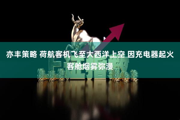 亦丰策略 荷航客机飞至大西洋上空 因充电器起火客舱烟雾弥漫